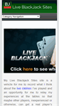 Mobile Screenshot of liveblackjacksites.com